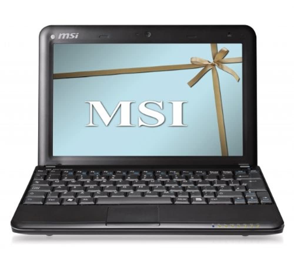 Msi Wind U100 Plus 10 Inch Netbook (intel Atom N280 1.66 Ghz, 1 Gb
